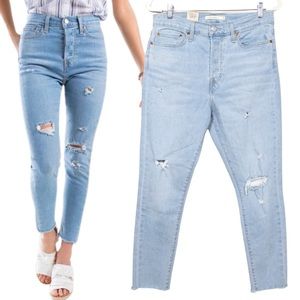 LEVI'S WEDGIE SKINNY HI RISE JEANS sz 31